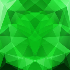 Obraz premium abstract background consisting of green triangles