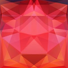 abstract background consisting of red, orange triangles