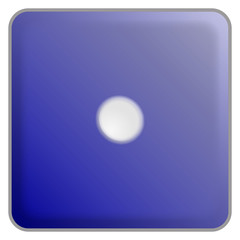 Dé bleu 1