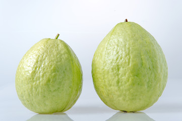 guava fruit isolated on white background