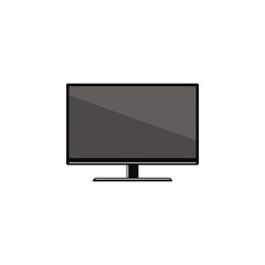 LCD TV vector