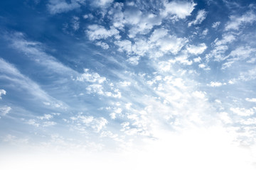 Beautiful sky background