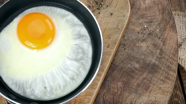 Fried Eggs as seamless loopable 4K UHD footage