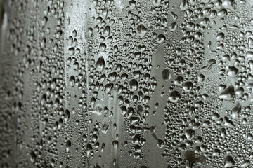 Background texture water drop close-up
