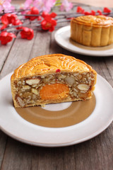 Festival moon cake china dessert