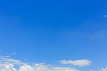 Naklejka na ściany i meble clear blue sky background
