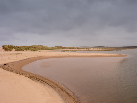 Lossiemouth beach at Lossiemouth, Morray Firth, Scotland, UK,