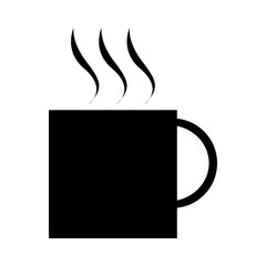 Drink design. mug icon. Flat and isolated illustration