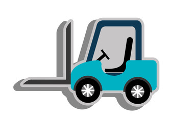 blue freight car with black wheels and black chair over isolated background,vector illustration