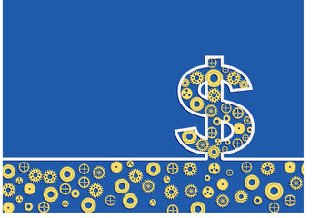  Money Icon Path. Concapt make money working.