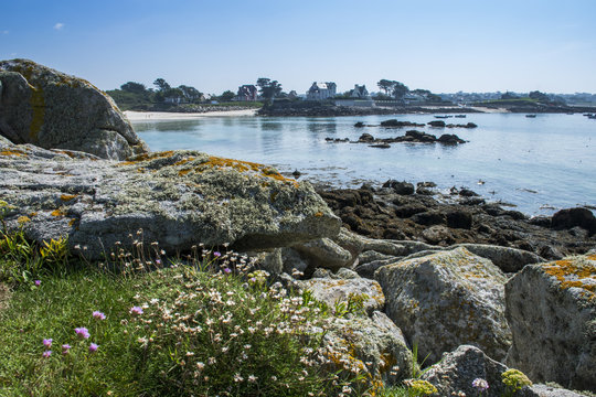K&uuml;ste bei Porspoder, Bretagne