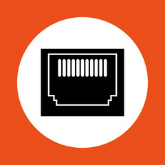 Communication design. Media icon. Flat illustration, vector grap