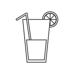 isolated juice design. Healthy lifestyle concept , vector graphi