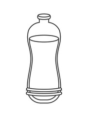 isolated water design. Healthy lifestyle concept , vector graphi