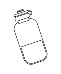 isolated water design. Healthy lifestyle concept , vector graphi