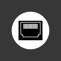 Communication design. Media icon. Flat illustration, vector grap