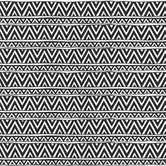 Seamless ornament from triangles geometric elements in zen ethni