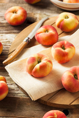 Raw Organic Donut Saturn Peaches