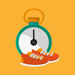 Healthy lifestyle design. bodycare icon. flat illustration, vect