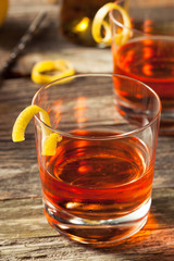 Homemade New Orleans Sazerac Cocktail
