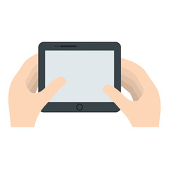 tablet icon . isolated technology gadget illustration. vector gr