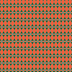 Oval and triangle seamless pattern 14.06