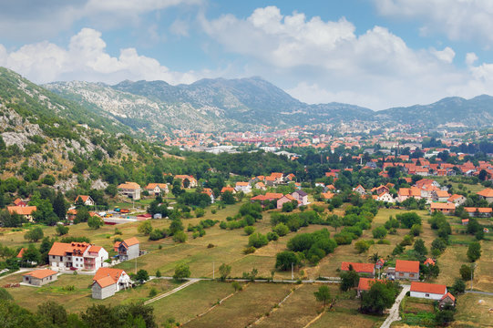 Village Lipci in the mountains of  Montenegro