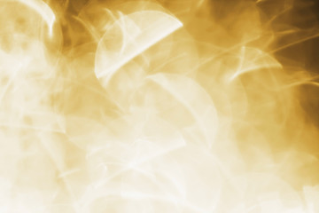 Abstract lens flare yellow background