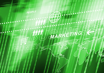 Naklejka premium abstract business digital background