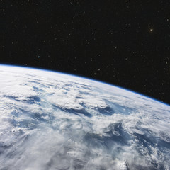 Naklejka na ściany i meble Planet Earth from space
