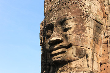 Temples of Angkor - Faces of Bayon temple