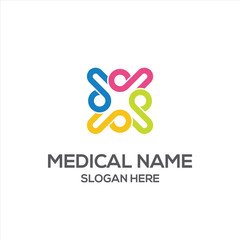 Hospital and Health care logo vector