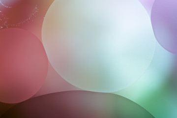 Multi colored background with circles