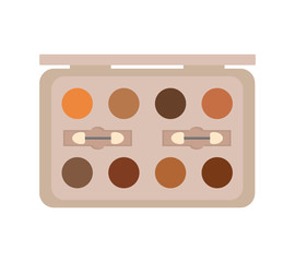 Make up and Cosmetic. Powder icon. vector graphic
