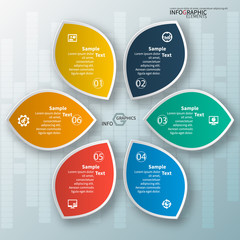 Abstract 3D Paper Infographics