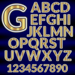 Vector Paper Graphic Alphabet Set