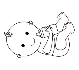 Baby kid design. infant icon. isolated image. vector graphic