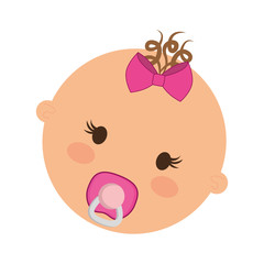 Baby kid design. infant icon. isolated image. vector graphic