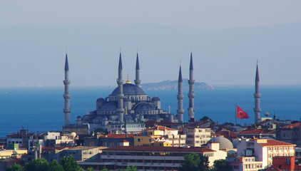 Fototapeta na wymiar Istanbul, Blue Mosque