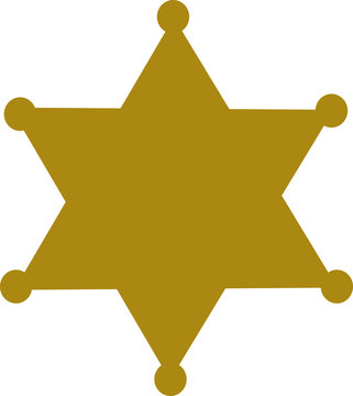 Sheriff Badge Star