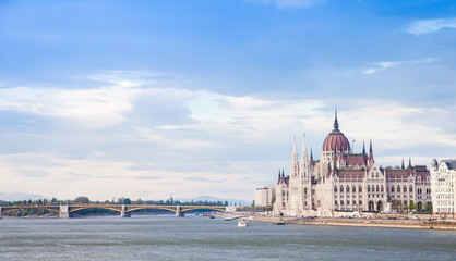 Fototapeta premium Budapest parliament view