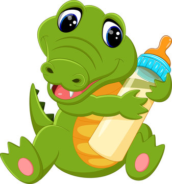 cute crocodile cartoon