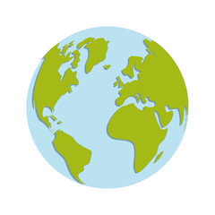 Planet design. World sphere icon. vector graphic