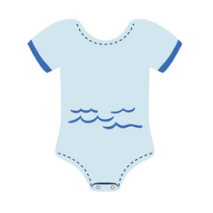 Baby cloth design. Pijama icon. vector graphic