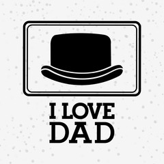 happy fathers day design 