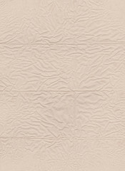 surface of brown paper tissue and crumpled on rumpled texture fo