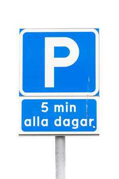 Parkering max 5 minuter
