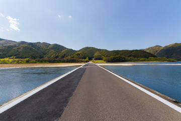 高知県四万十市　今成沈下橋