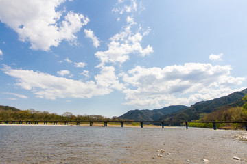 高知県四万十市　今成沈下橋
