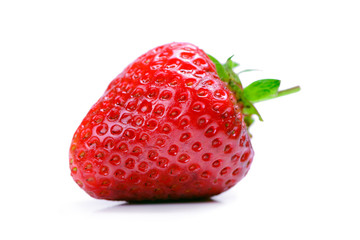 Strawberries isolated on a white